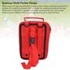 First Aid Bag Multifunctional Tear Resistant Polyester Multiple Pockets Outdoor Emergency Bag