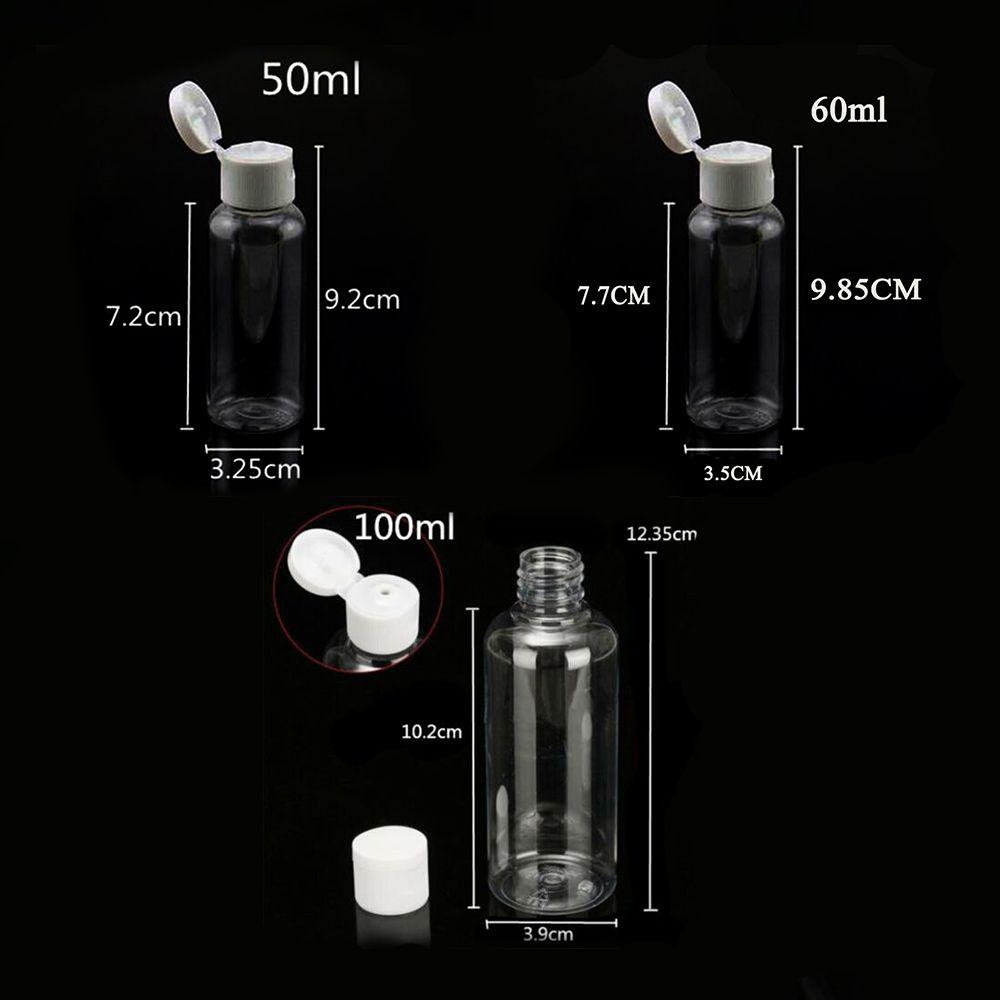 Диспенсер Пластиковая Банка для Макияжа Лосьона Бутылка для Шампуня Пустой Контейнер Бутылка Многоразовая