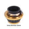 1 Piece Push Mini Moto Pocket Bike Atv Quad Motorcycle Parts Universal 35Mm-60Mm Air Filter Clearner For Gas Motorized Bicycle