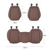 NAPPA  Leather Cars Seat Cushion Protector Automobiles Universal Seat Cover Mat Chair Seat Car Auto Non-slip Support Accessories