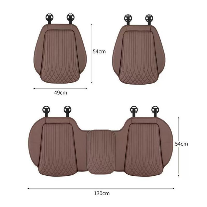NAPPA Leather Cars Seat Cushion Protector Automobiles Universal Seat Cover Mat Chair Seat Car Auto Non-slip Support Accessories