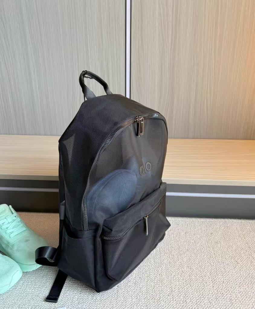 Рюкзак Alo Summer с двумя лямками, прозрачный, из нейлоновой сетки - Модный унисекс дорожный рюкзак, в японском и корейском стиле.