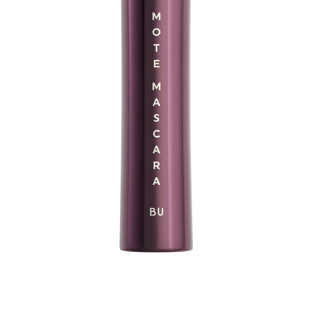 UZU BY FLOWFUSHI Mote Mascara Color Mascara for Eyelash Removes with Warm Hypoallergenic [Burgundy] Care, Water-Resistant, Water, Alcohol-Free,