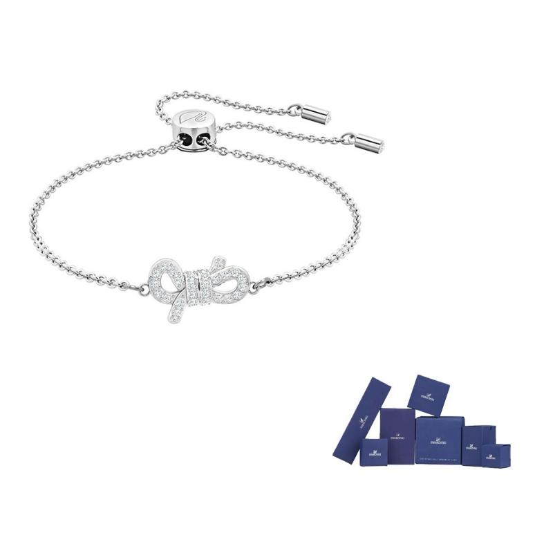 Swarovski Rhodium plated Bracelets Womens White Gold Plated