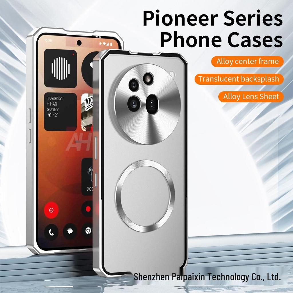 Магнитный чехол-броня Черная Пантера для Nothing Phone 3A Pro