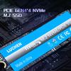 Yousheng PCIe 4.0 M.2 NVMe TLC SSD 64/128/256 ГБ Максимальная скорость чтения 7300 МБ/с Максимальная скорость записи 6800 МБ/с ИИ-вычисления Игры Рабочие станции для тяжелых нагрузок Внутренний твердотельный