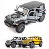 1/22 масштабная игрушечная машина для бездорожья, 7 дверей для Wrangler, литая под давлением модель игрушечного автомобиля, металлический сплав, детские транспортные средства с фрикционным приводом, двери открываются, свет и звук