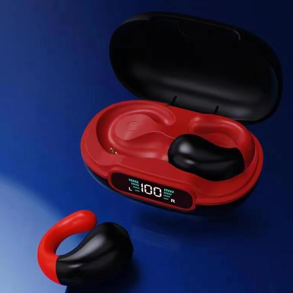 NEWEST Q92 TWS Waterproof Bluetooth5.3 Earphones Open Ear Clip Earbuds Wireless Headphones with Mic Headsets for Android&iPhone