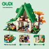 Gudi Educational Building Blocks: Coffee Shop Model Puzzle for Kids