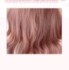 Cherry Blossom Pink Straight Wig - Fluffy Natural Look for Goddess Vibe Cosplay