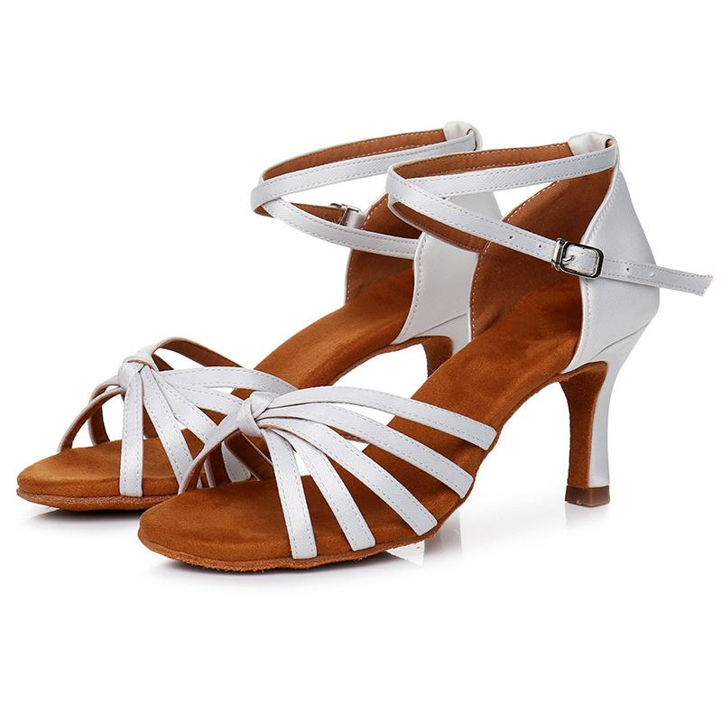 Туфли для латиноамериканских танцев женские для девочек каблук 7 см женские туфли для сальсы танго вечеринки бальных танцев мягкая подошва для зала