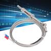 Compression Spring Temperature Sensor Shielded Wire Temp Measuring Probe  Industrial Temperature