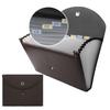 13 Pockets Expanding File Holder Waterproof A4 Files Briefcase Accordion File Organizer  Office