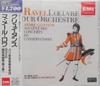 CD CLUYTENS (ANDRE), RAVEL; PARIS CONS - Ravel: Orchestral Works Volume 3  TOCE59037 Japan ObiClassical Used