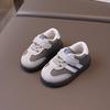 Spring and Autumn New Style Children's Multi-Color German Training Shoes Korean Version Girls' Soft Sole Casual Sneakers Boys' Toddler Shoes1-3Years