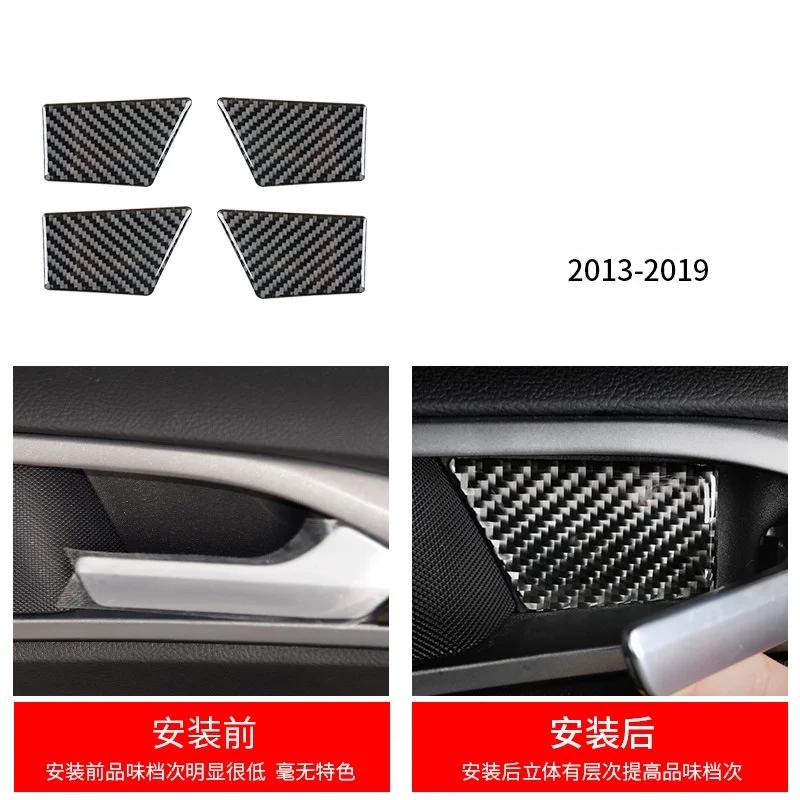 Накладка на панель навигации GPS из углеродного волокна для Ford Fusion Mondeo 2013-2014-2015-2016-2017-2018-2019 Молдинги для интерьера