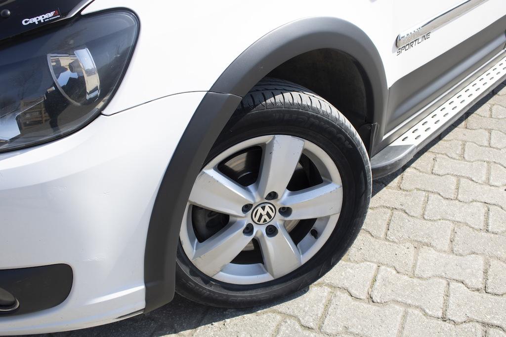 Комплект молдингов и расширителей арок 1 дверь, короткая база для Volkswagen Caddy 2015-2020 гг