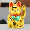 Plastic Feng Shui Fortune Cat golden Home Auspicious Decor  Restaurant & Hotel Decor