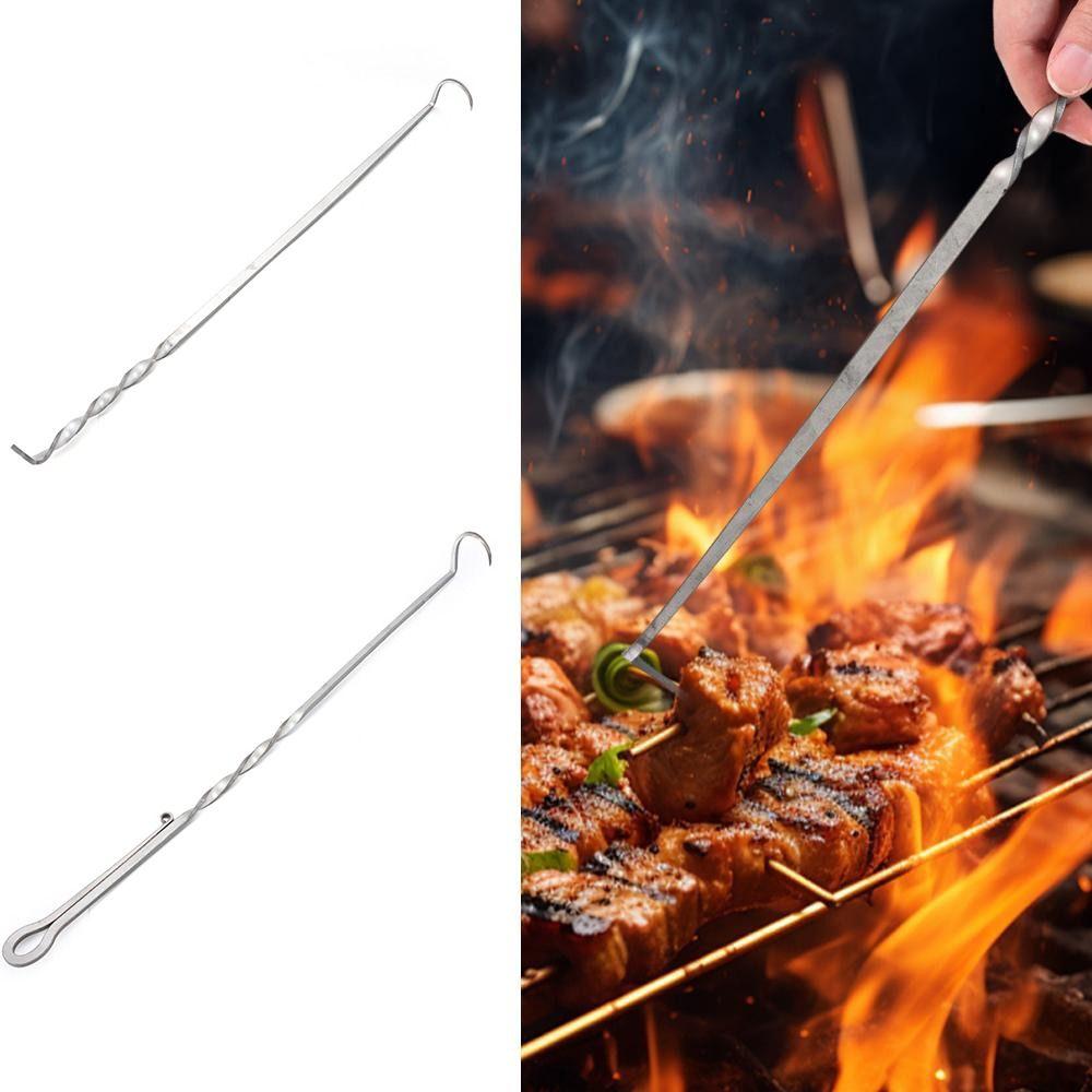 Grill Accessories Meat Hook Flipper Cooking BBQ Grill New Barbecue Turners Hooks