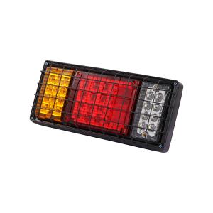 1 Pair Of Tail Light 12v Led Truck Trailer Tail Lights Waterproof Automobile Refitting Supplies