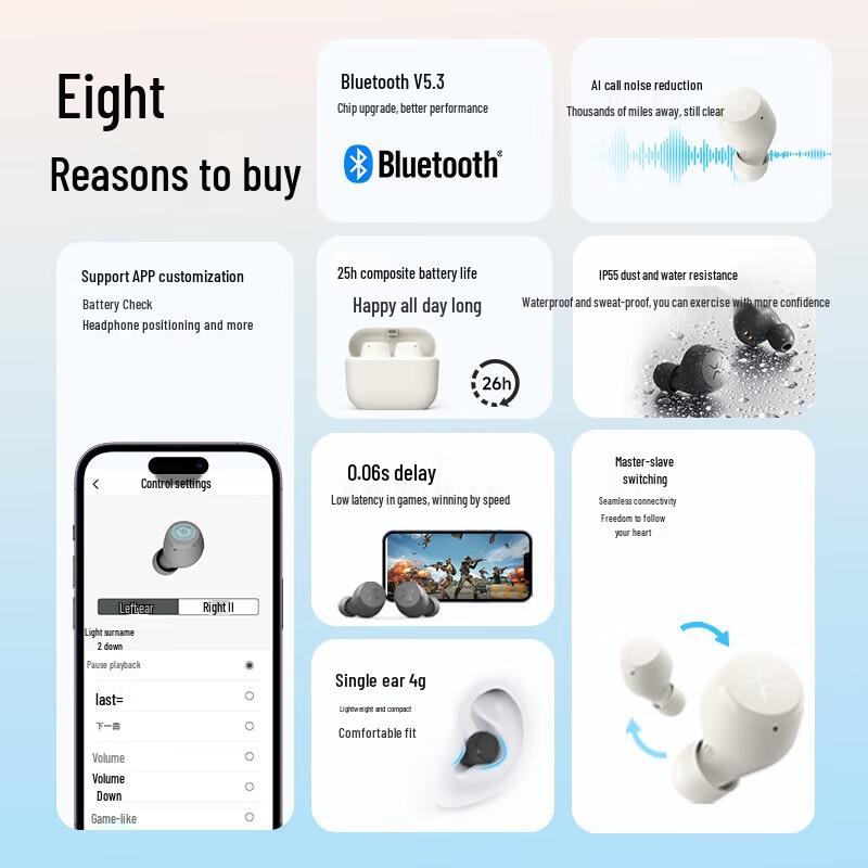 EDIFIER X3 Air True Wireless Stereo Bluetooth Earbuds