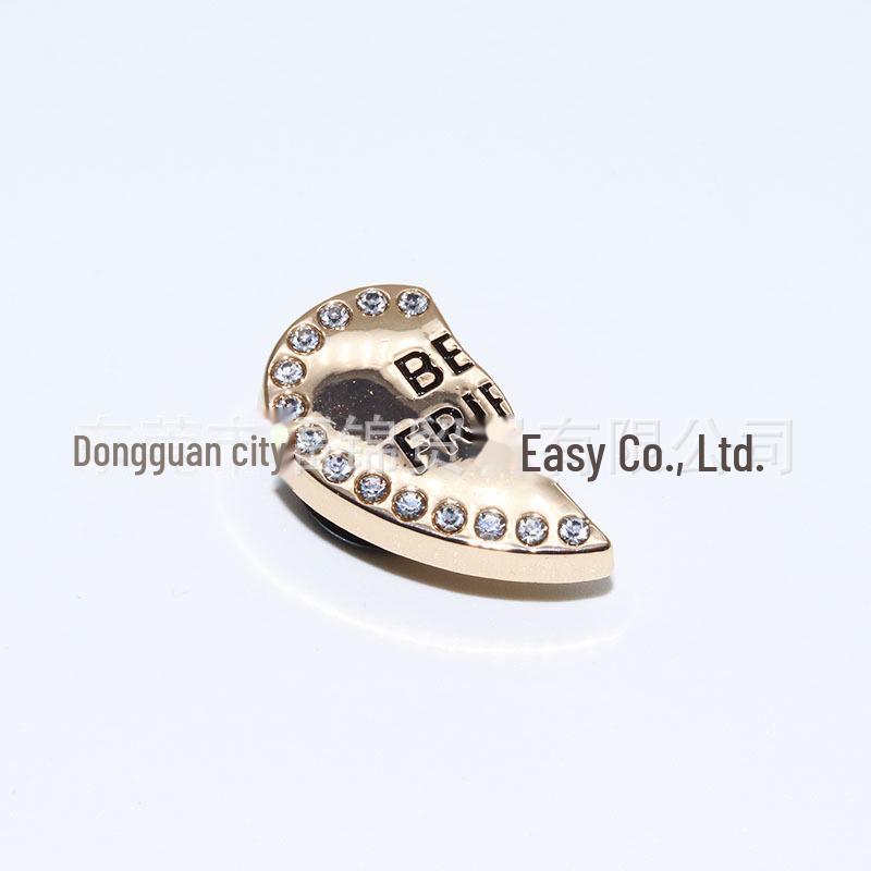 2024 Золотая металлическая пряжка для обуви в виде цветка Аксессуары для DIY и торговых центров