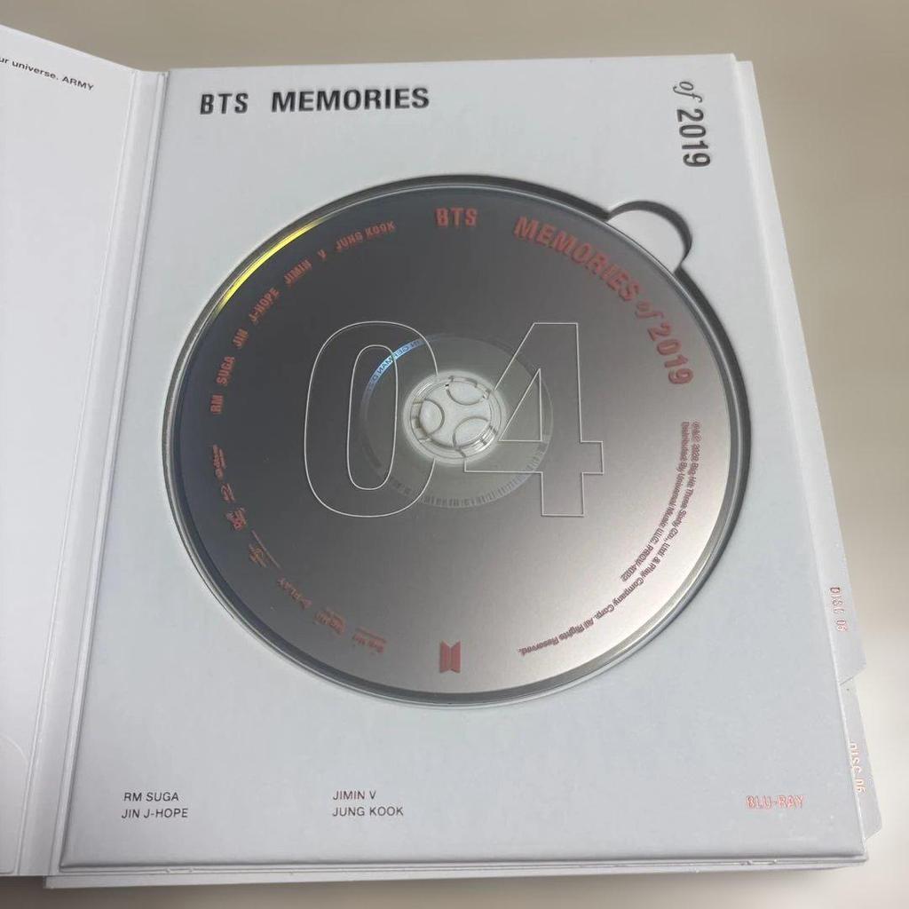 [USED] BTS MEMORIES of 2019 Blu-ray V V