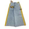 New Harajuku Casual Loose Washed Jeans Y2K Street Hip-hop Wide-leg Pants for Men and Women
