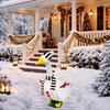 Porch Winter Snowman Costume Party Patio Decoration Outdoor Atmosphere Decoration