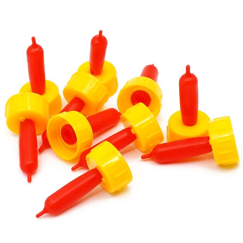 10 шт. прочный инструмент для кормления коров, теленка, ягненка, щенка, котенка, козы, овцы, соска-пустышка, навинчивающаяся на бутылочку, соска для кормления