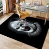 Art the Clown Terrifier Printed Absorbent Washable Carpet, Non-Slip Bathroom Mats, Kitchen Rugs, Yoga Mat,Living Room Entrance, Camping Picnic Rugs