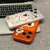 Usage matte large window for Apple 17Promax mobile phone case IP16 cute 15 fine holes 14 soft 13 sets