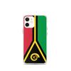 Чехол для телефона – Флаг Вануату – Совместим с iPhone 12 mini – Мягкий чехол – Прочный и ударопрочный - Силикон - Pixelforma