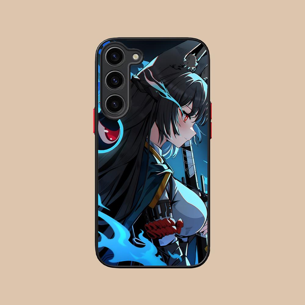 Чехол для телефона Zenless Zone Zero Hoshimi Miyabi для Samsung Galaxy S25 S24 S23 S22 S21 Plus FE Ultra Цветной Силиконовый Чехол Красивый