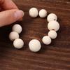 Charms Unfinished Bracelet Jewelry Making Necklace Accessories Loose Beads Round Balls Wood Beads