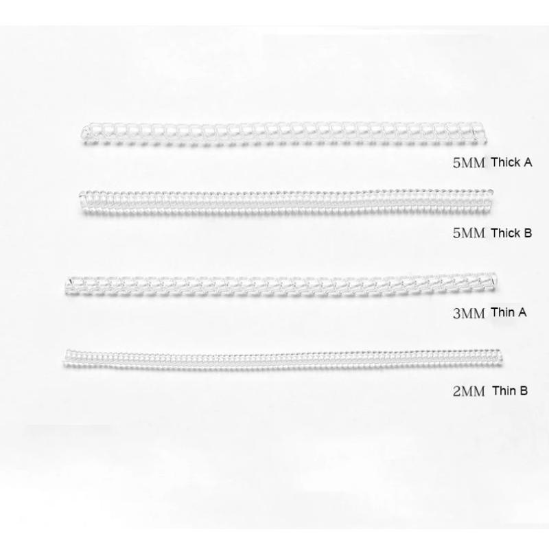 4 Sizes Transparent Invisible Ring Size Adjustment Tightener Spiral Resizing Tool Ring Accessories Based Ring Jewelry Kit