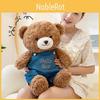 Teddy Bear Cute Plushie Doll With Strap Pants Design For Kids Sleep Gift Pillow