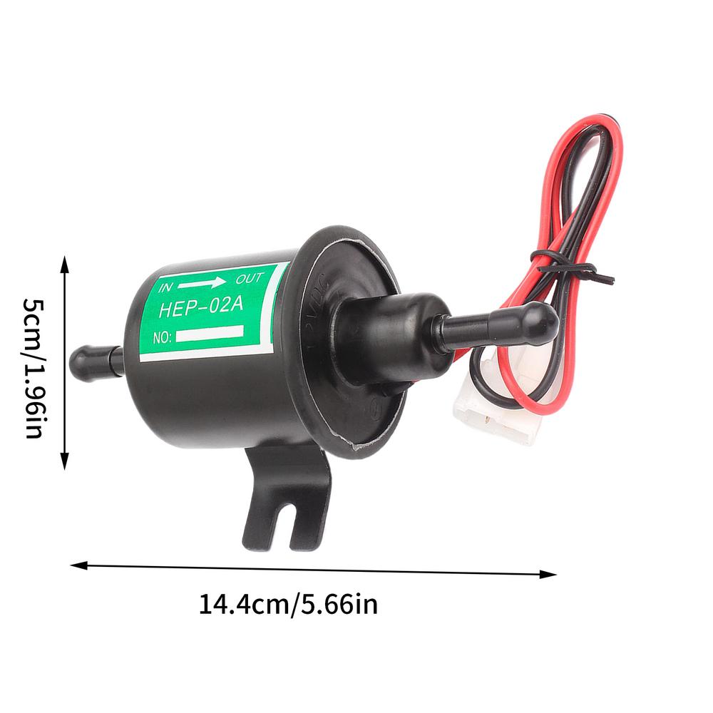 Масляный насос низкого давления 12В Масляный насос низкого давления Перекачивающий HEP-02A Модификации автомобиля Мотоцикл Электрический масляный насос Эффективный Для