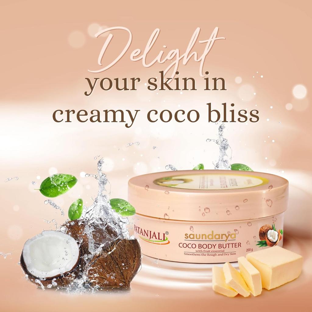 Patanjali Saundarya Coco Body Butter Cream 200g