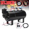12V Truck Car Air Compressor 180 PSI Pressure Gauge 4 Liters Tank Kit