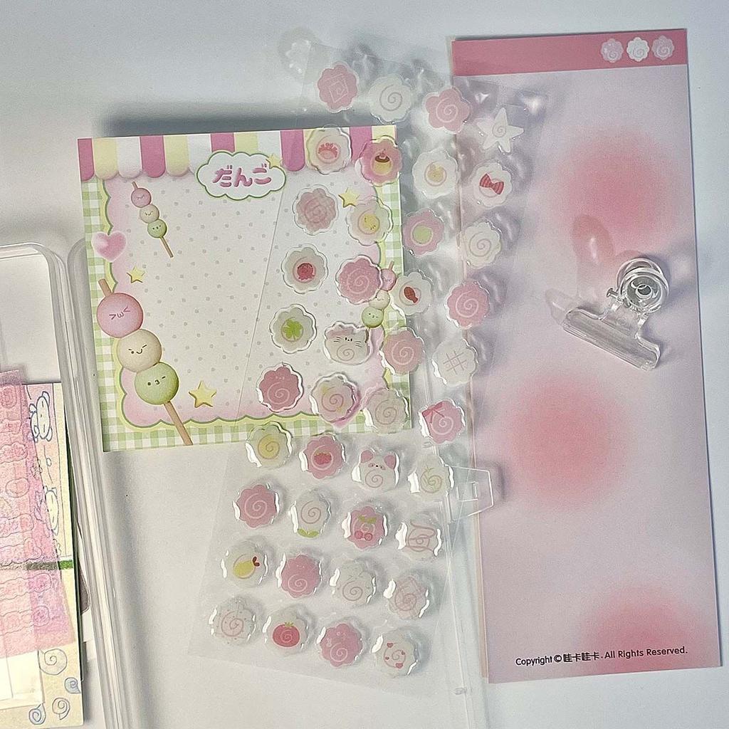 Crystal Love Star Sticker 3D Shiny Three-Dimensional Sticker Phone Notebook Diary DIY Decorative Scrapbook Sticker Girl Gift