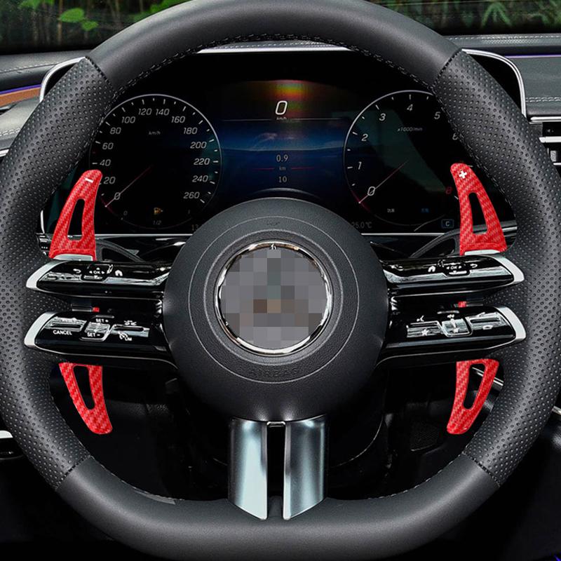 For Mercedes-Benz A B C E S GLC EQE EQS Class -2024 Car Steering Wheel Shift Paddle Aluminum DSG