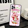 Cartoon Girl S-Strawberry S-Shortcake Phone Case For Iphone 17 16 15 16e 14 13 12 11 Pro Max Plus Case Cover Coque
