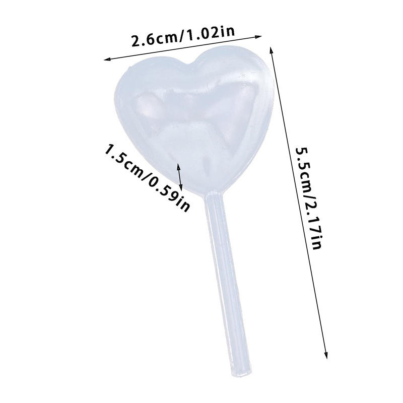 4 мл одноразовые пластиковые пипетки в форме сердца пипетки Пастера для кексов шоколада принадлежности для выпечки дома кухонные принадлежности