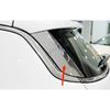 Накладка на боковой спойлер заднего стекла для 2017- JEEP Compass хром комплект 2шт