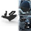 For Yamaha WR250X/WR250R 2008-2020 Motorcycle Waterproof Non-Slip Seat Cover PVC Leather Striped Grip Gripper Seat Cushion Cover