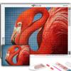 5D DIY животных Фламинго вышивка крестиком стразы Алмазный рисунок вышивка мозаика домашний декор