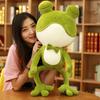 Мягкая игрушка Мультяшная Приятная к коже Красочная Зеленая Лягушка Мягкая игрушка для Спальни