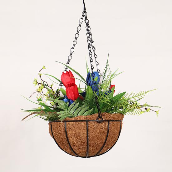 Цветок из искусственного шелка, не требующий полива, декоративный устойчивый к атмосферным воздействиям, практичный садовый цветок, настоящий сенсорный цветок-тюльпан из искусственного шелка, украшение для дома