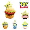 Disney Toy Story Alien Plush Doll Pendant Doughnut Hamburger Keychain Kid Gift